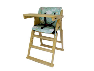 Деревянный складной стульчик для кормления foto 2