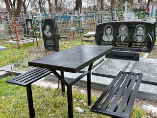 Металлические столы и стулья – идеально для двора или кладбища! фото 2