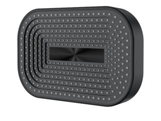 Coloană de duș piano style Apex 050GR Black LED foto 3