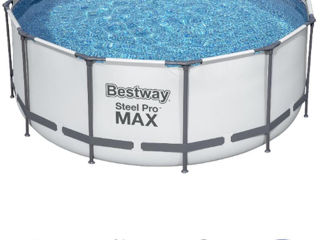 Piscină Bestway Steel Pro Max (56420) 366x122cm 10250L -transfer-credit-livrare фото 1
