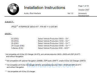 Оригинальный BMW iPod интерфейс foto 5