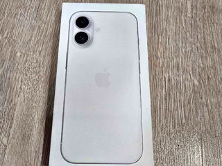 iPhone 16 128GB White Новый! Гарантия! Физическая SIM-карта! Любая проверка. Доступен Trade-in.