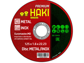 Discuri metal/inox Haki Premium – 125 si 230, preturi angro, Euromaster.MD foto 5