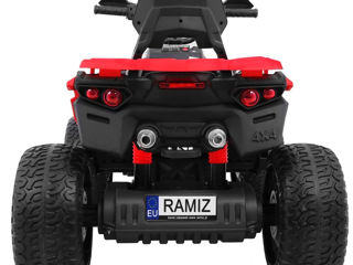 Transport electric pentru copii ATV 4x4 pe acumulator de 12 volți. foto 7