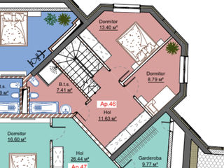 Dezvoltator! Dream Home Residence! Penthouse in 3 nivele! foto 5