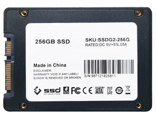 SSD 256GB SATA-III 2.5" NOI cu garantie 2 ani