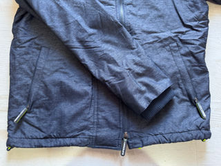 Куртка SuperDry WindCheater, size L, на флисе, осень/зима/весна foto 7