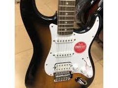 Fender ,Yamaha 112, fender sq bullet strat hss, es335 copy Cane