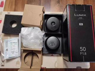 Panasonic LUMIX S-S50 50mm F1.8 L-Mount Mirrorless Camera Interchangeable Lens - Black 300€ nou