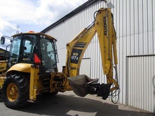 Komatsu Wb 97s foto 8