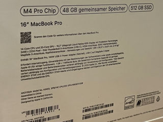 Apple MacBook Pro 16 2024 M4 Pro  48Gb / 512Gb Space Black! foto 5