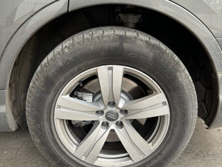 Vând 4 jante R18, 8J, ET25, 5/112 cu cauciucuri Continental 255/60 allseason, Audi Q7 Q5