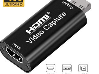 HDMI To Usb 3.0 Capture Adapter = 100 MDL foto 1