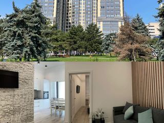 Apartament cu 1 cameră, 55 m², Râșcani, Chișinău foto 2