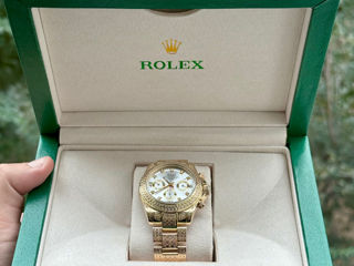 Rolex Daytona Silver Gold 585 foto 5