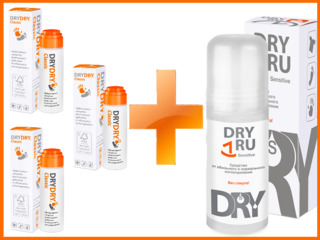 DRYDRY Classic DryRU Roll DryRU Foot Spray Средство от пота Remediu pentru transpirație от 150 Lei foto 10