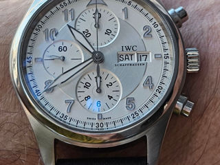 IWC Pilot's Spitfire Chronograph 42mm оригинал foto 5