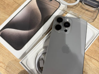 Iphone 15 pro max Natural  titanium 10/10