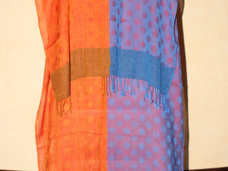 Платки, шарфы и шали, шёлк, Индия foto 19