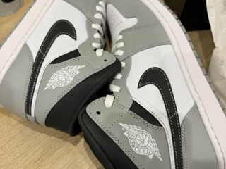 Оригинал Nike Air Jordan 1 Mid Light Smoke Grey Anthracite 42 Eu (554724-078) foto 2