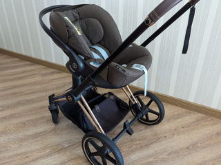 Cărucior Cybex Prime 3in1 + bază izofix foto 6