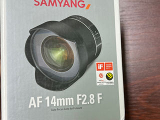 Samyang AF 14mm f/2.8 (nikon ) nou foto 1