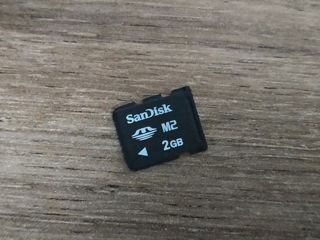 SanDisk 2Gb Memory Stick Micro M2 и другое foto 1