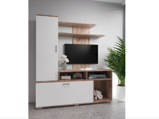 Living ML Mobila ML-4 stejar karft auriu/alb.. calitate, stil, disponibilitate foto 2