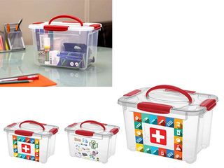 Container Pentru Pastrare Econova 5.5L, 28X20X17Cm, Trusa Medicala foto 1