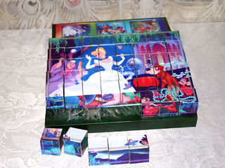 Кубики детские - 48, головоломка. Долговечные, лёгкие, безопасные. 48 кубиков из пенопласта foto 1