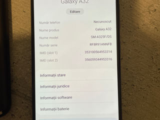 Vând Samsung a32, 128gb!