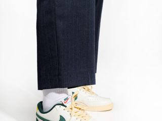 Nike Court Vision Low White/Green Unisex foto 3