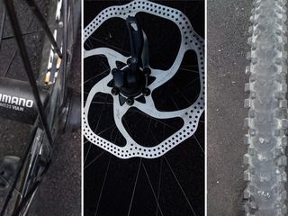 Гидротормоз Magura Disc+ V-Brak, Колеса Alexrims перед/зад, Втулки Shimano Deore, Ротор 160/180мм  1 foto 4