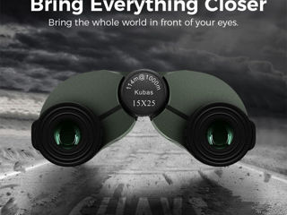 Mini binoclu 15X25 Мини-бинокль Большой окуляр 15X25 Водонепроницаемый foto 3
