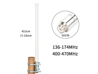 Antenna BL-01 Dual Band VHF UHF, 43,5cm, 144/430MHz foto 4