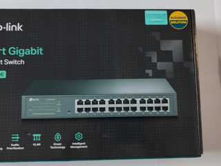 Коммутатор Easy Smart с 24 гигабитными портами TL-SG1024DE V4.2