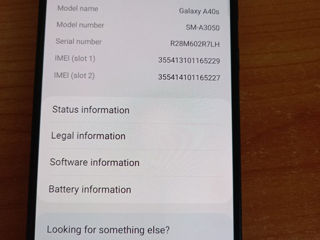 Samsung A40s (6 GB RAM si 64 GB ROM) foto 6