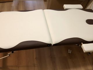 Массажные столы 185x70 cm коричнего-белые + чехол . Доставка !!! foto 5