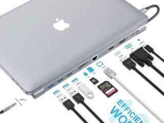 10 in 1 USB C Docking Station foto 3