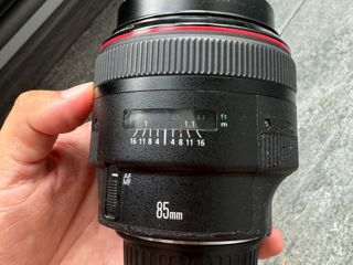 Canon 85mm 1.2 L II USM foto 3