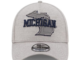 Men's New Era Navy Michigan Wolverines Reflect 39thirty Flex Hat foto 2