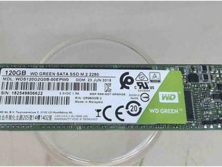 Western Digital WDS120G2G0B-00EPW0 Green 120 GB,128 GB,32GB,16GB.