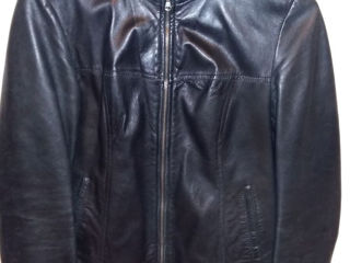 байкерская кожа, косуха, дизайнерский пиджак р М-L foto 3