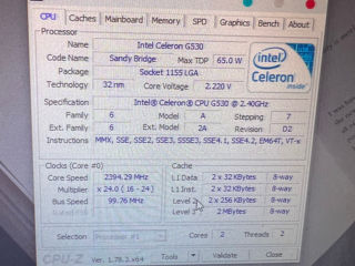 ECS H61H2-M2 socket 1155, DDR3, Video on Board- 500Lei foto 3