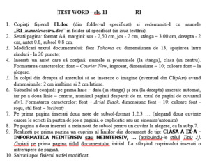 Fac lucrari/evaluari/teste la TIC/Informatica (Word/Excel/Powerpoint/Access) foto 3