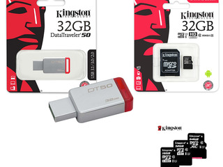 Kingston microsd 16gb/32gb/64gb (class 10 uhs-i, 80mb/s) de la 130 lei! livrare gratuita! foto 1