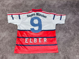 Винтажная Адидас футболка Bayern Munchen #9 Elber foto 3