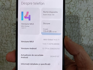 Xiaomi Redmi Note 10S 128/6+5GB. Stare ideală! foto 2