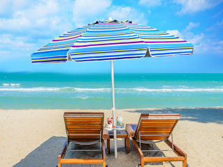 Umbrelă de plajă la preț accesibil!