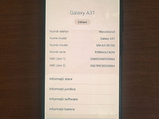 Samsung Galaxy A31 4/64GB foto 2